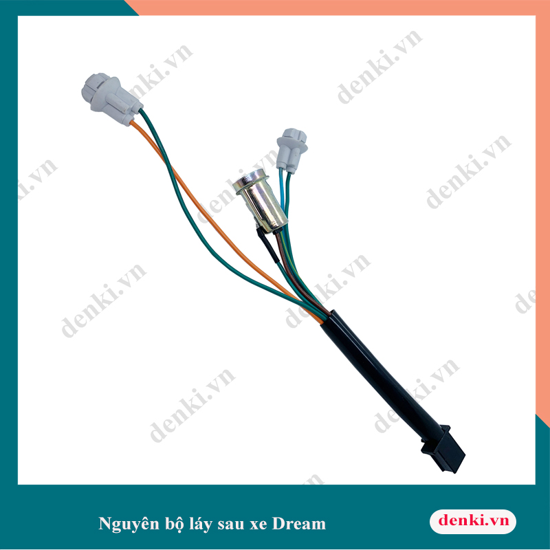 Bộ Đui đèn sau dành cho xe Dream (bao gồm đui đèn và xi nhan)
