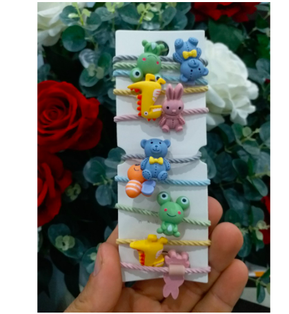(NHiều mẫu) Set 10 dây buộc tóc cho bé gái - Dây buộc tóc trẻ em