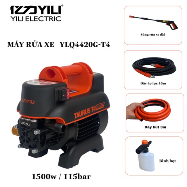 Máy Rửa Xe 1500W Yili YLQ4420G-T4