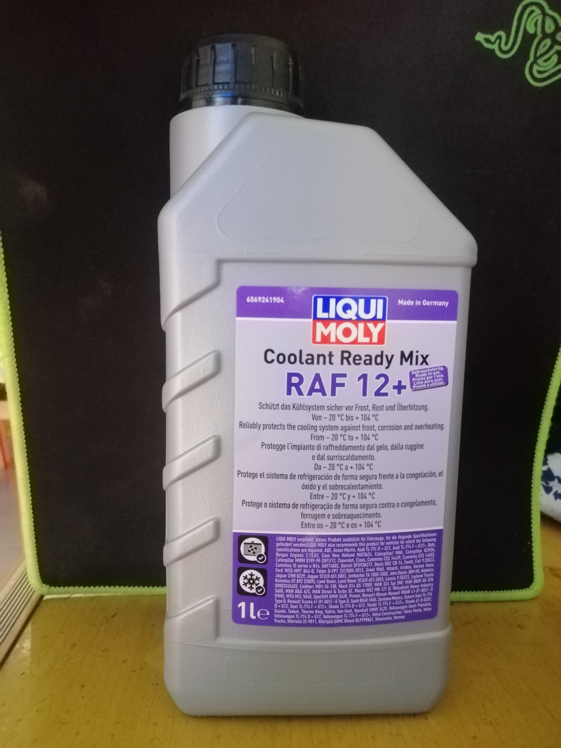 [HCM]Nước làm mát động cơ Liqui Moly đỏ pha sẵn RAF 12+