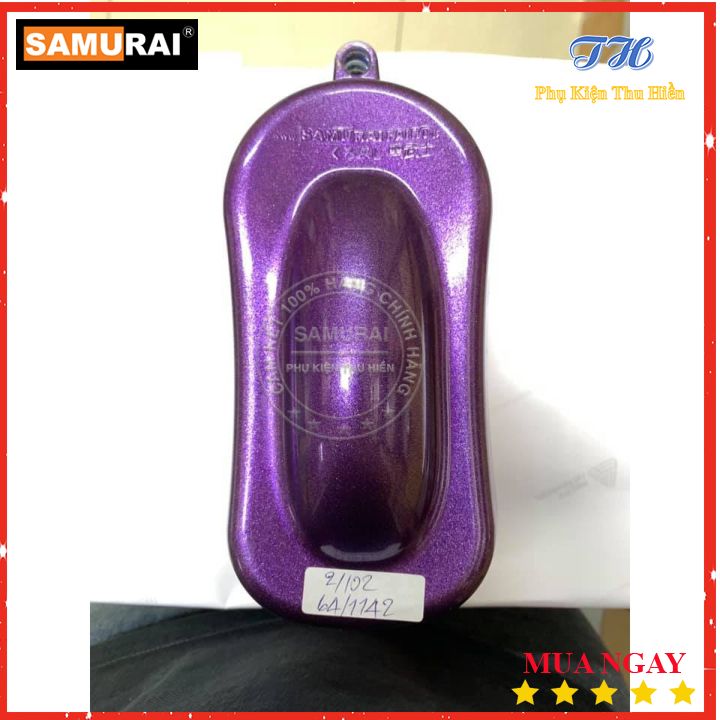 Sơn Xịt Samurai Màu Tím Ánh Kim - Mã 1142