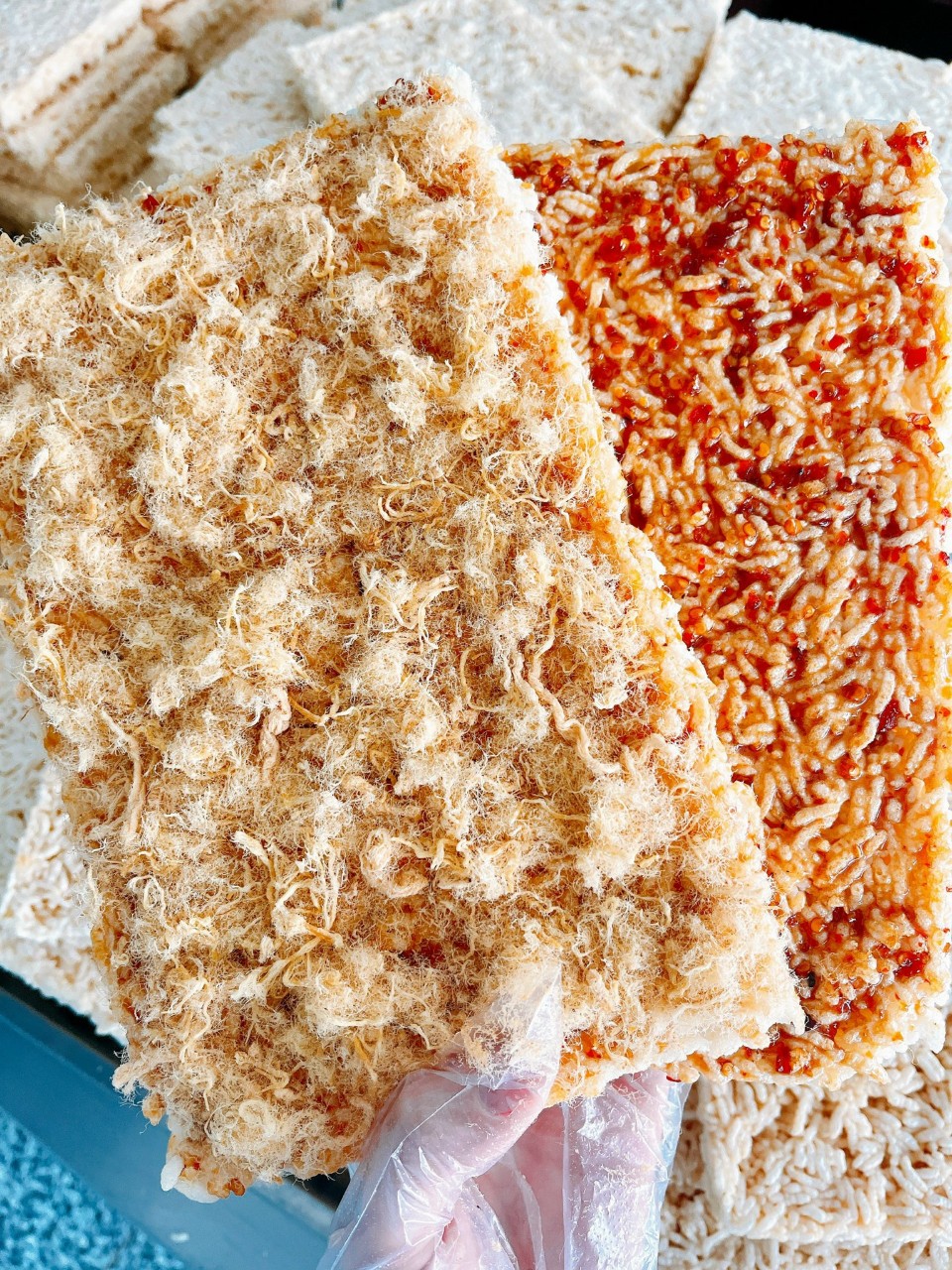 COMBO 5 GÓI CƠM CHÁY CHÀ BÔNG TIẾN VUA (180g /gói )[Thế giới ăn vặt bánh tráng]