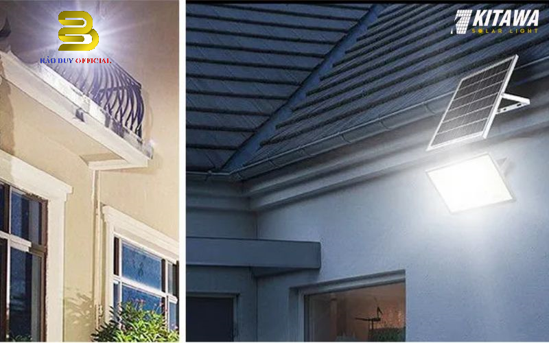 Đèn pha năng lượng mặt trời 200W Kitawa DP15.200