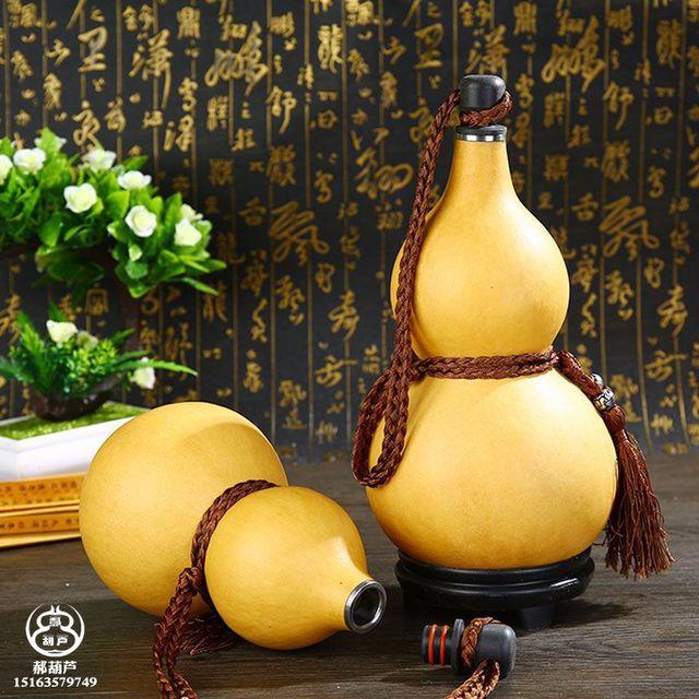 Hồ lô phong thủy size lớn cao 25cm chống thấm dung tích 1.5l