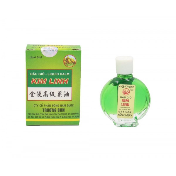 Dầu gió kim linh 6ml