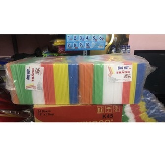Ống hút thẳng - bịch 500gr