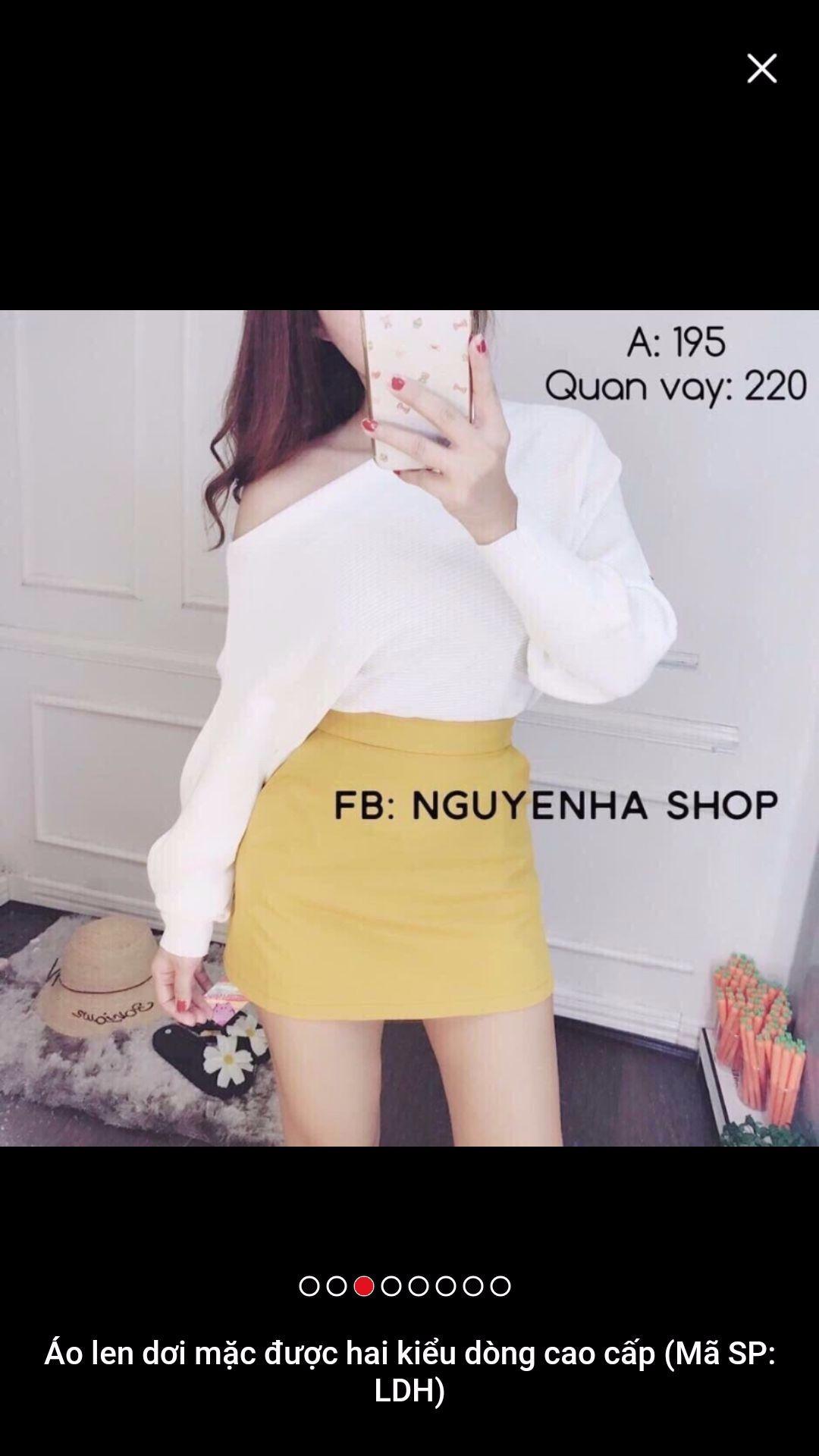 Áo len tay dơi siêu xinh