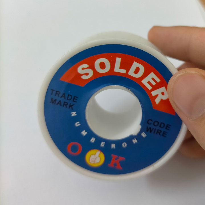 Combo 5 cuộn thiếc hàn SOLDER - OK 0.8mm mỗi cuộn 100g