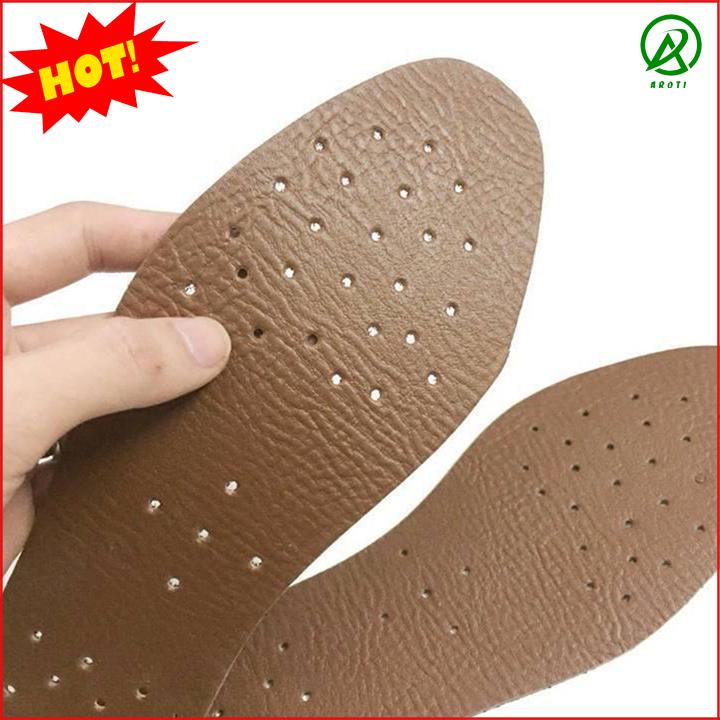 Combo ba đôi lót giày bằng da thông thoáng