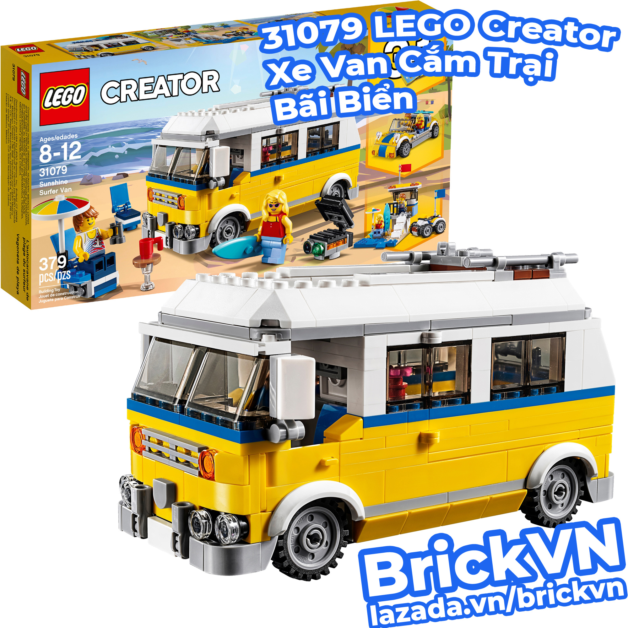 LEGO Creator 31079 Sunshine Surfer Van (New Sealed, Genuine LEGO) - 레고 크리에이터 선샤인 서핑 밴 (31079) (정품)