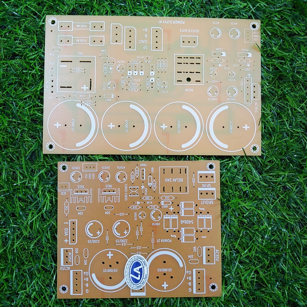 Mạch in Bo nguồn 4 tụ pcb nguồn 2 tụ