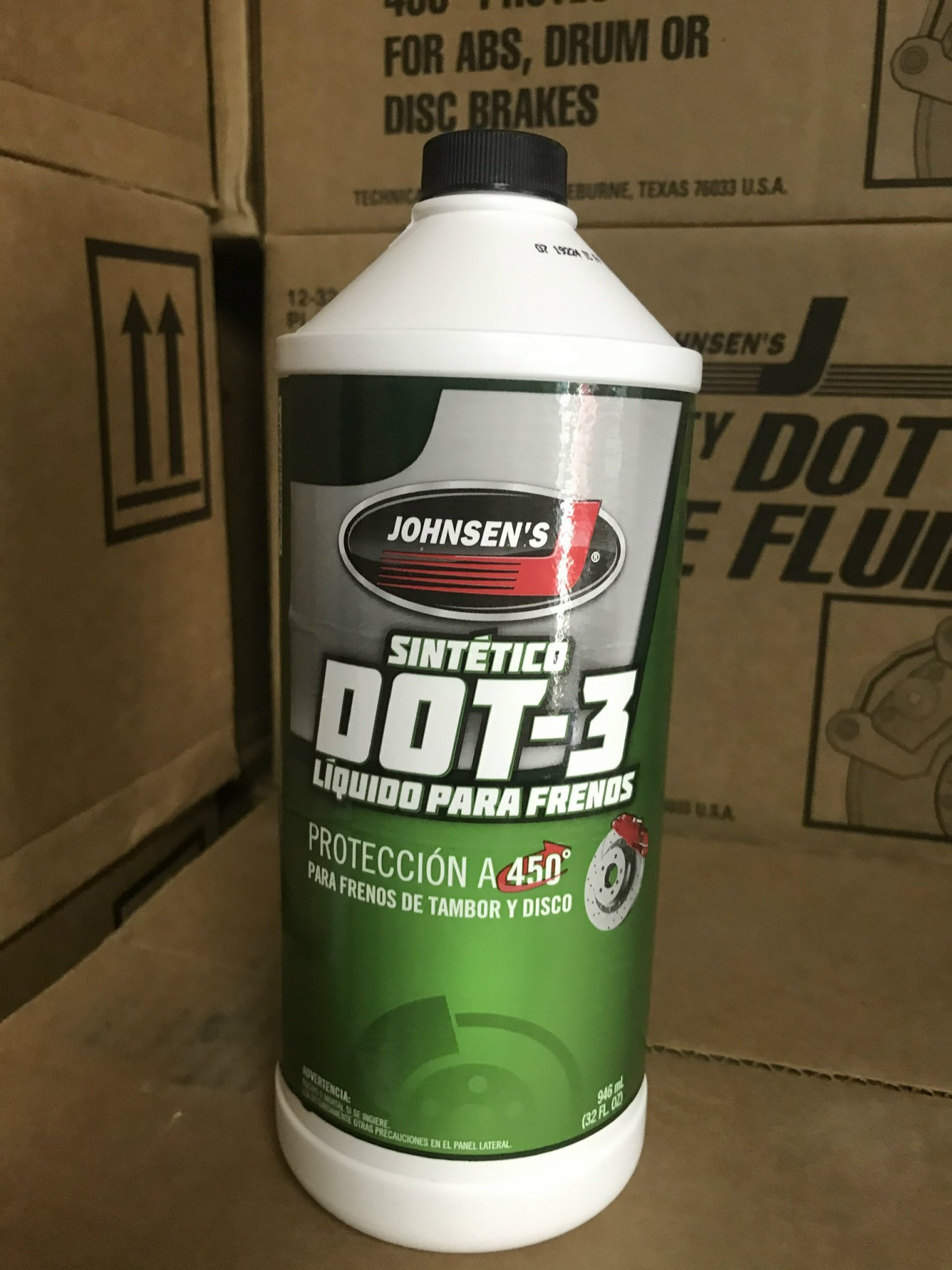 [HCM]Dầu thắng JOHNSENS DOT3 946ML Brake Fluid SX Mỹ