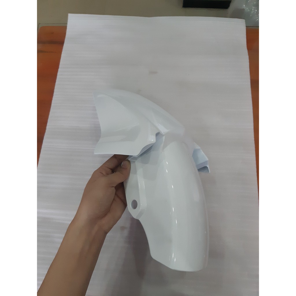 Dè Trước gắn Xe Nouvo 4 - 5 Màu Trắng - phụi kiện xe máy