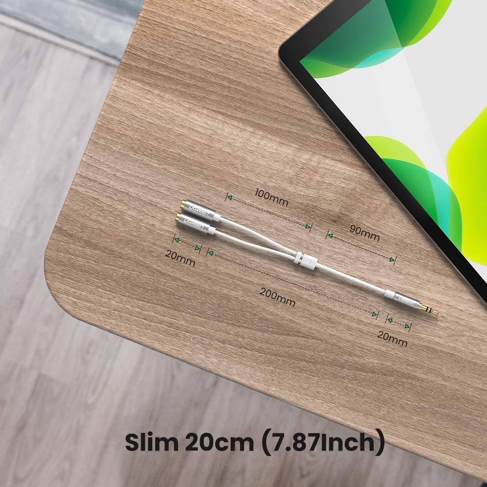 Cáp Audio 3.5mm 1 ra 2 UGREEN 10780