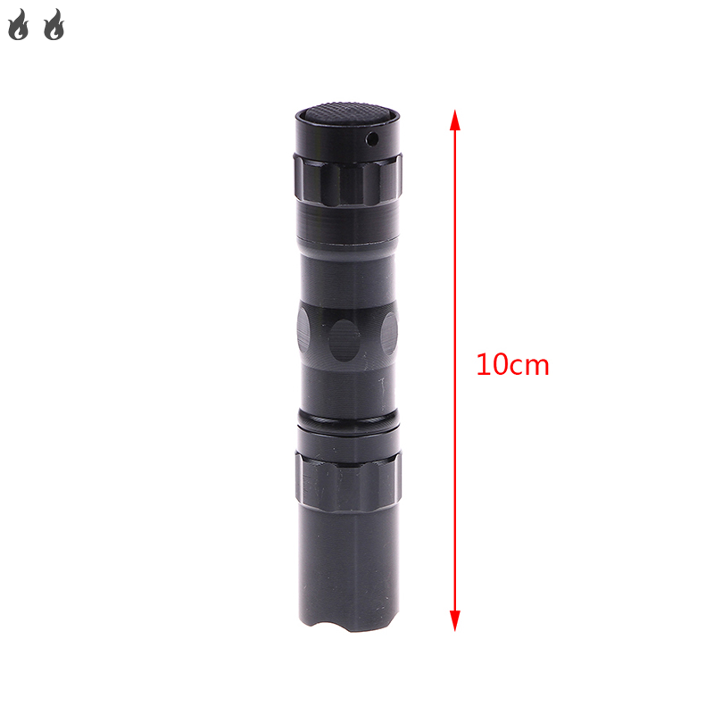 🔥🔥 Mini không thấm nước LED Đèn pin siêu sáng pin