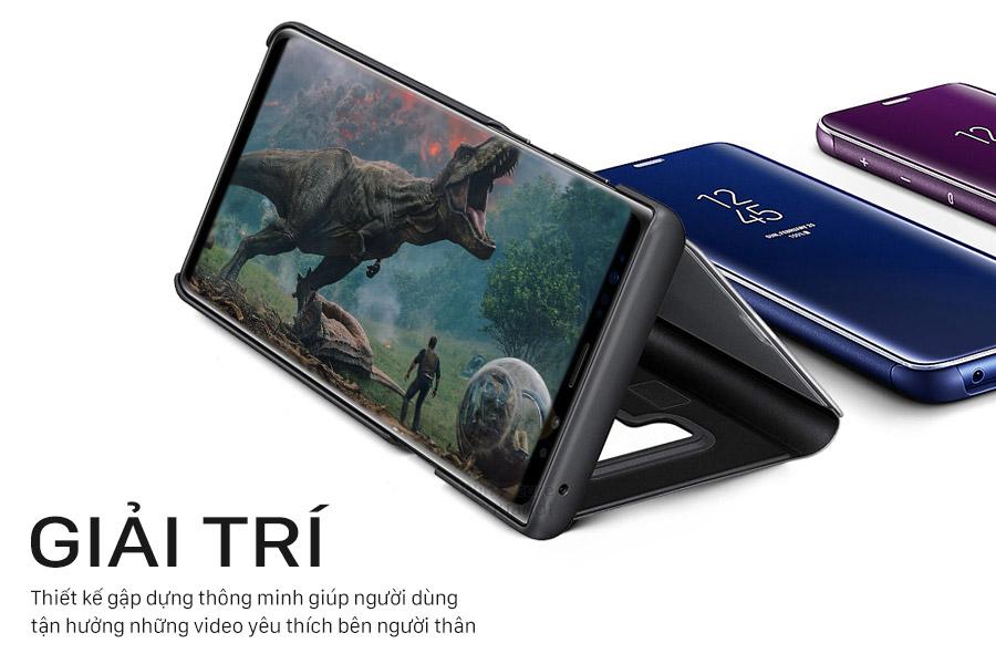 Bao da Clear View Standing Cover chính hãng Samsung Note 9