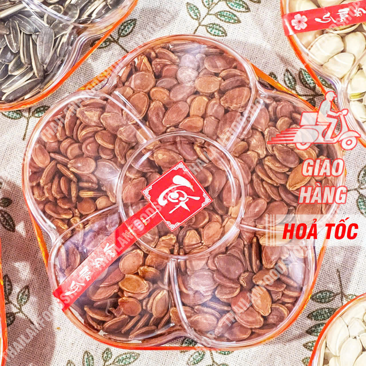Hạt Dưa Rang Tay Không Phẩm Màu Túi 1kg