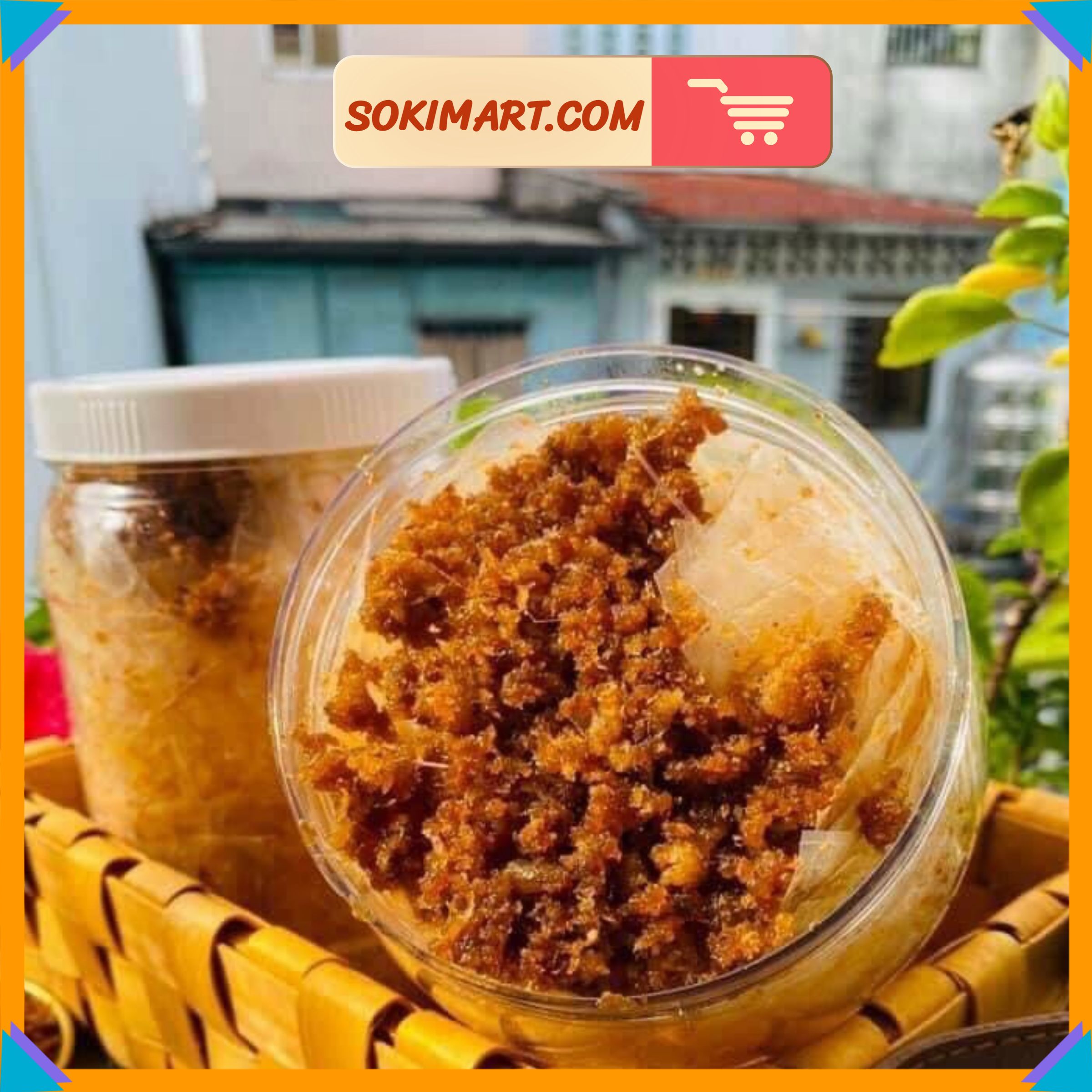 Bánh tráng tôm cháy tỏi - 370g