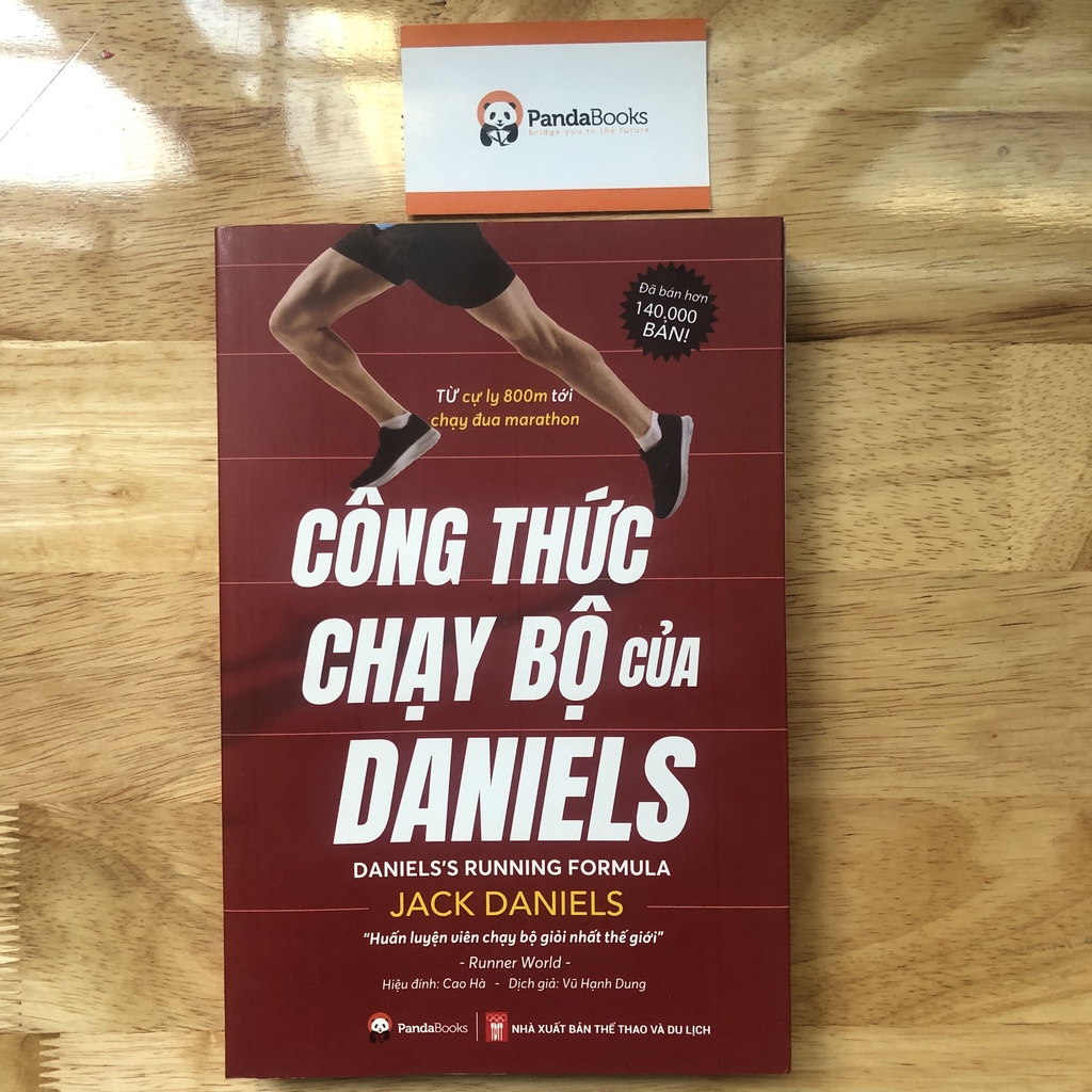 Sách - Công Thức Chạy Bộ Của Daniels (PD) - Newshop