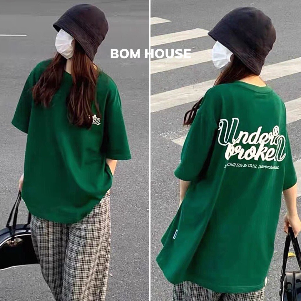 Sét áo under broken kèm quần kẻ trắng siêu hit hot