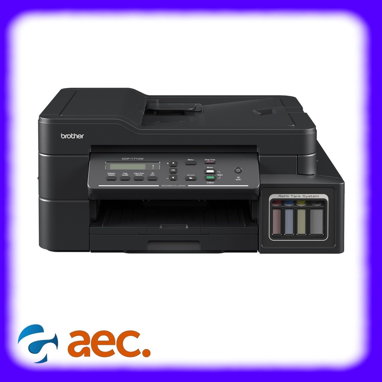 [Trả góp 0%]Máy in phun màu Brother DCP-T720DW ( In màu/Photo màu/ Scan màu/ Đảo mặt) + Kèm mực chính hãng