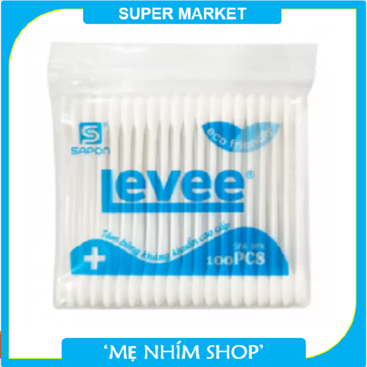 [MUA 5 TẶNG 1] Tăm bông gói kháng khuẩn 100% Cotton cao cấp - Hàng chính hãng
