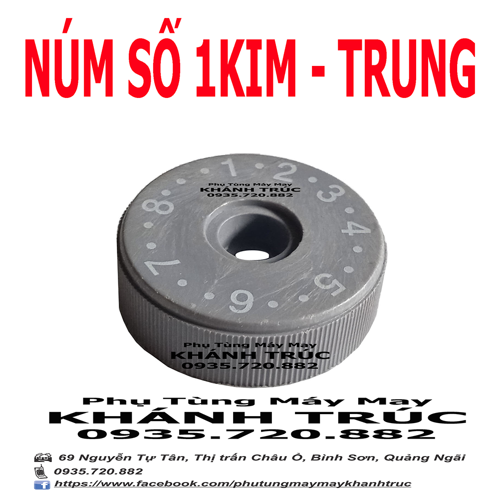 Núm số mỏng máy may công nghiệp 1kim