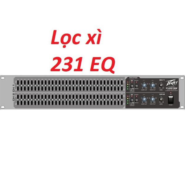 Lọc xì âm thanh Peavey 231EQ - lọc âm