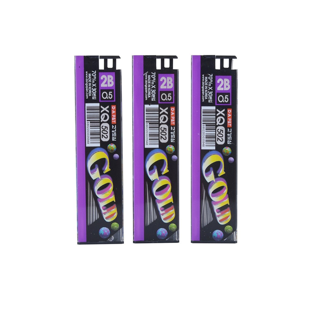 Ruột Chì Gold 0.5mm, Sử Dụng Cho Các Loại Chì Bấm 0.5mm, Tim Chì, Ngòi Chì Chất Lượng Ổn Định