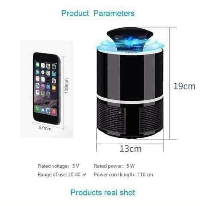 Đèn bắt muỗi kiêm đèn ngủ