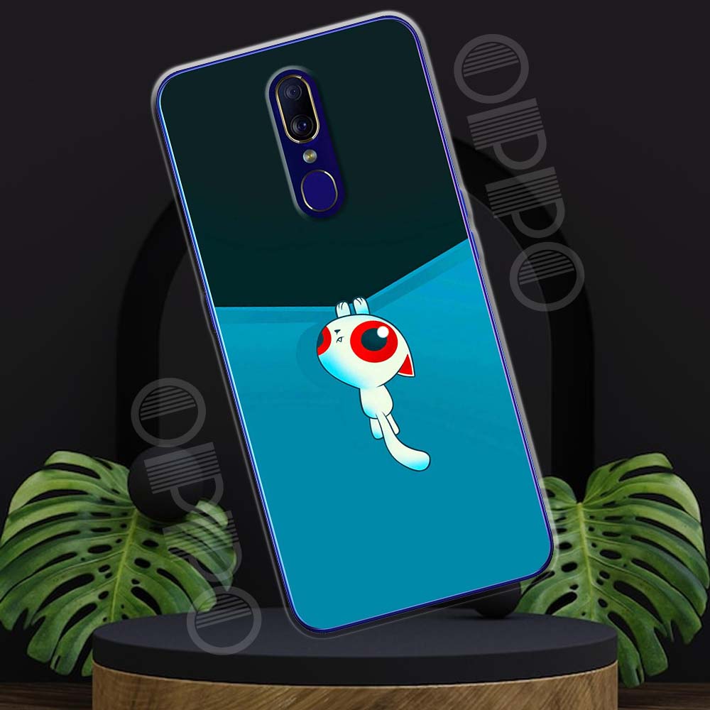 Ốp lưng cho oppo f11, oppo f11 pro mẫu bst mèo lười tpu