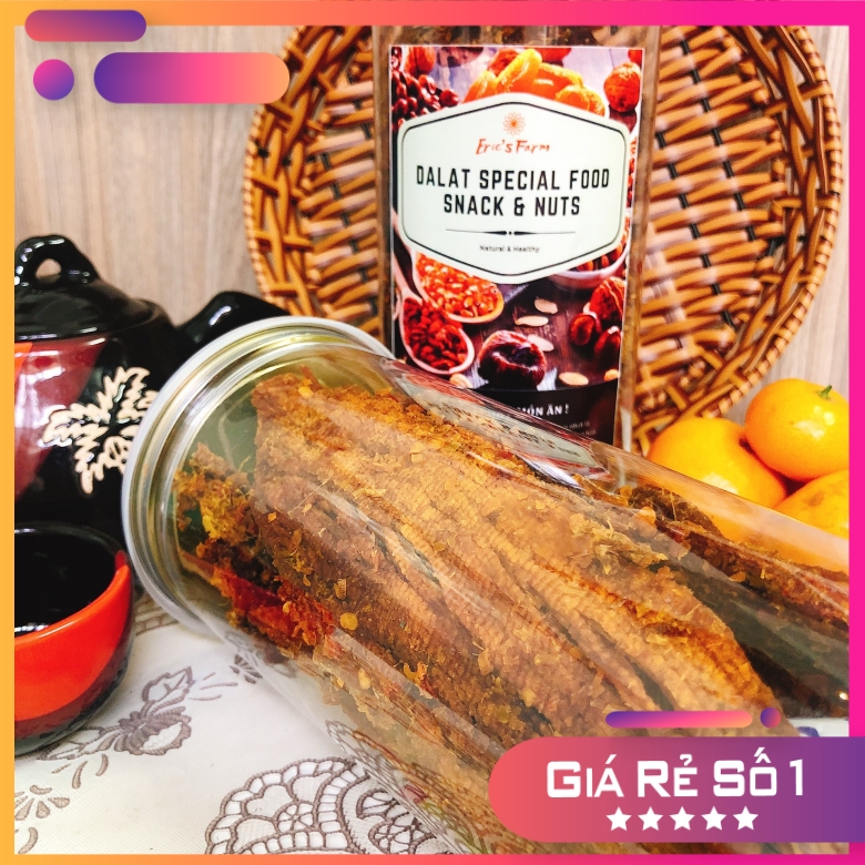 KHÔ BÒ MIẾNG CAO CẤP 300G [BÒ THẬT 100%] - SIÊU NGON