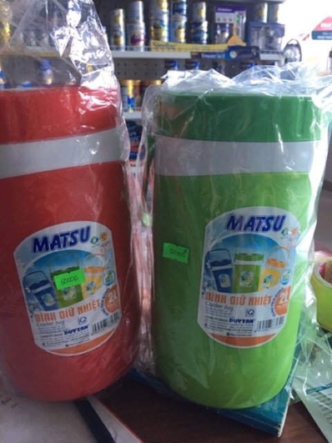 Bình Giữ Nhiệt Nhựa Duy Tân 3L ( giao màu ngẫu nhiên )