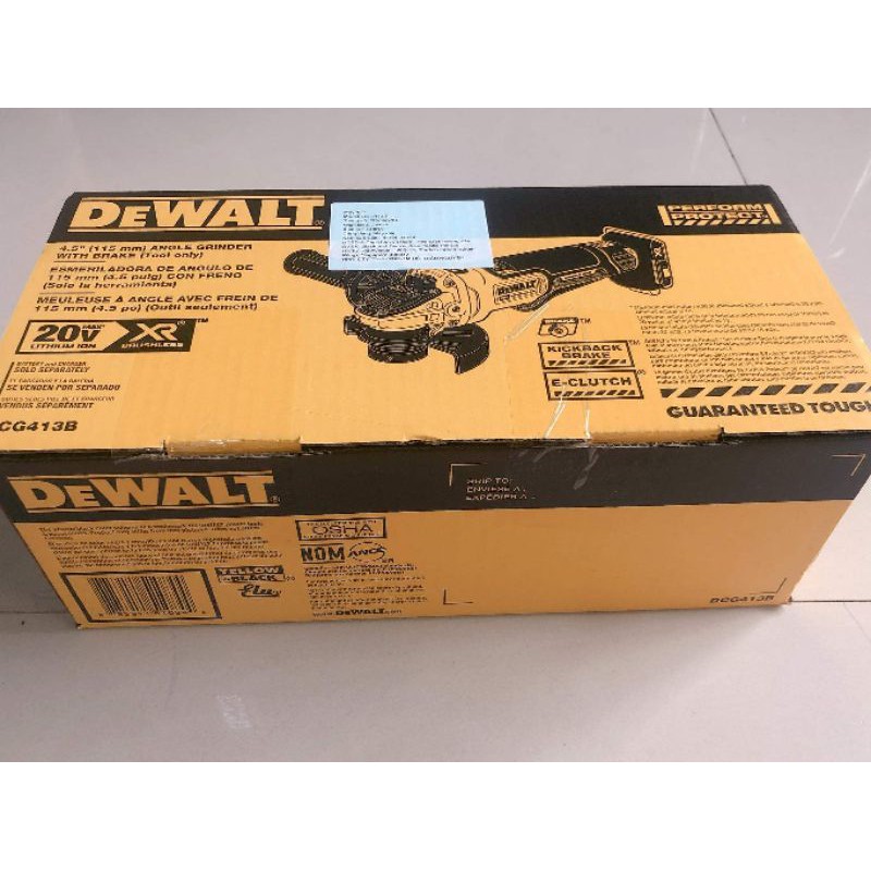 [HCM]Máy mài dung pin 20v Dewalt 413B