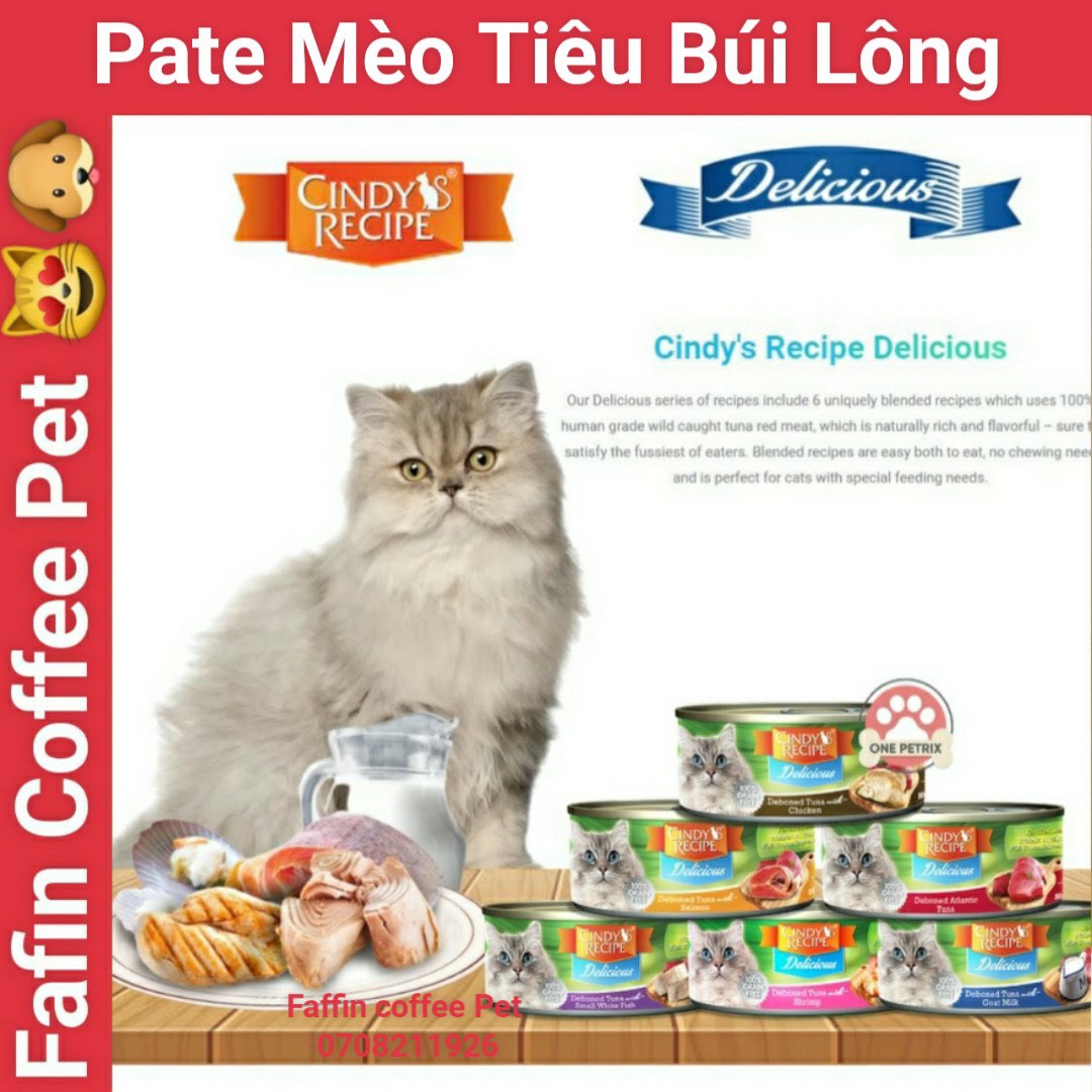Pate Cindy tiêu Búi Lông 80g Nội Địa Thái Lan