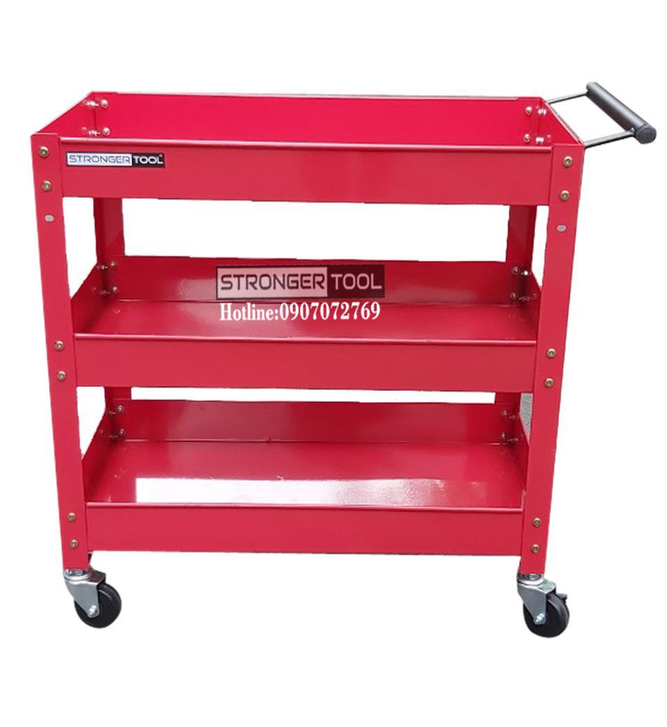 [HCM]XE ĐẨY DỤNG CỤ 3 KHAY STRONGER TOOL