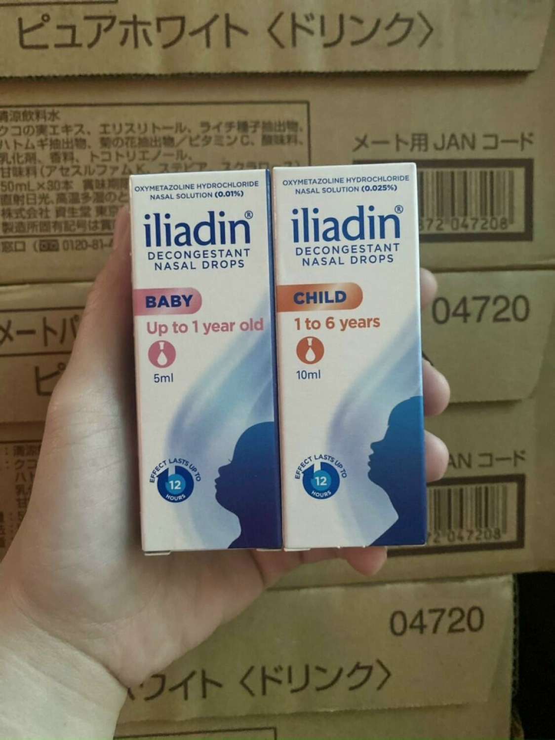 [HCM] Nhỏ mũi Iliadin cho bé