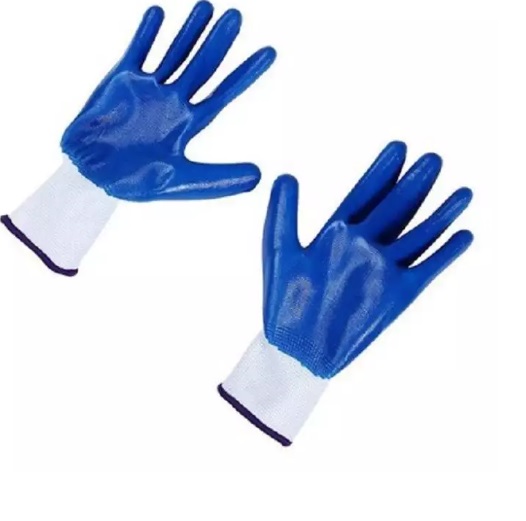 combo 12 đôi Găng tay phủ sơn xanh