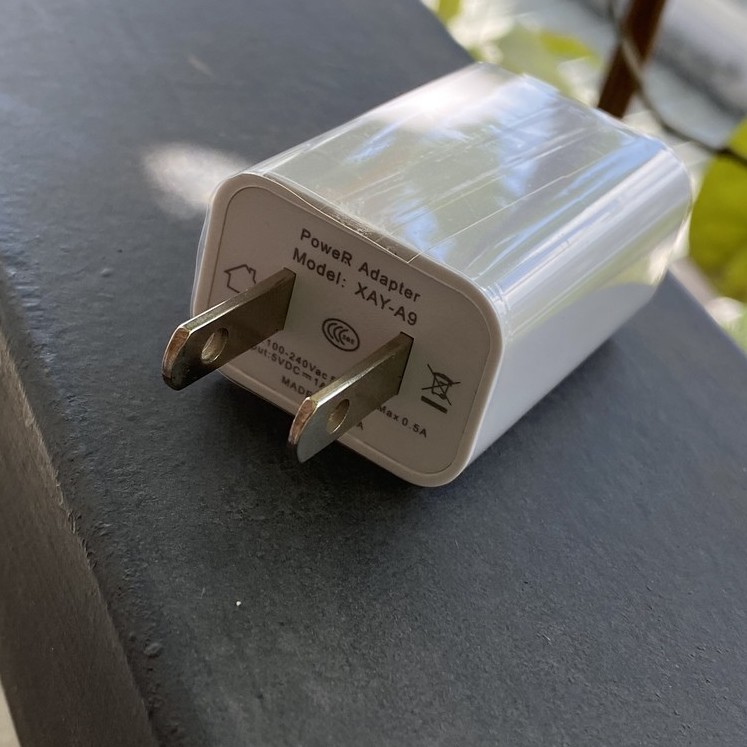 Nguồn adapter 5V 1A cổng usb - Màu trắng