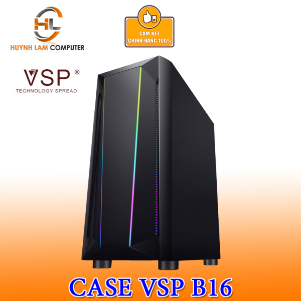 Bảng giá Thùng máy tính Case VSP B16 Gaming kính cường lực Phong Vũ