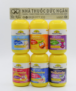 Vita Gummies Nature S Way [Úc] Kẹo Gôm Bổ Sung Vitamin Cho Bé - 60 Viên 120 Viên Gummies - Nhiều Vị thumbnail