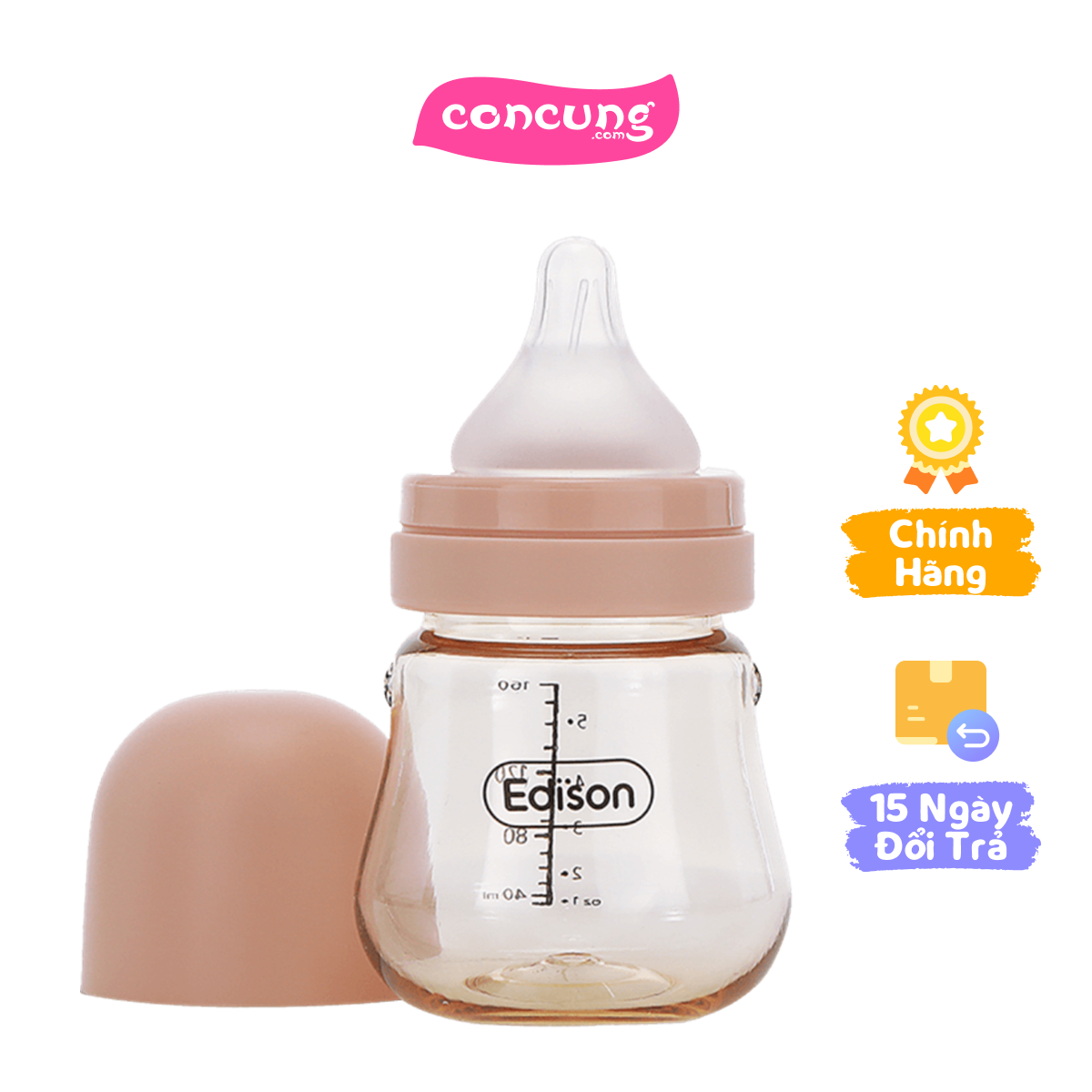 Bình sữa edison ppsu 160ml