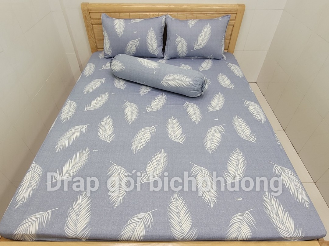 [HCM]Bộ Drap Cotton Thắng Lợi {4 MÓN} đủ size { chuẩn logo]