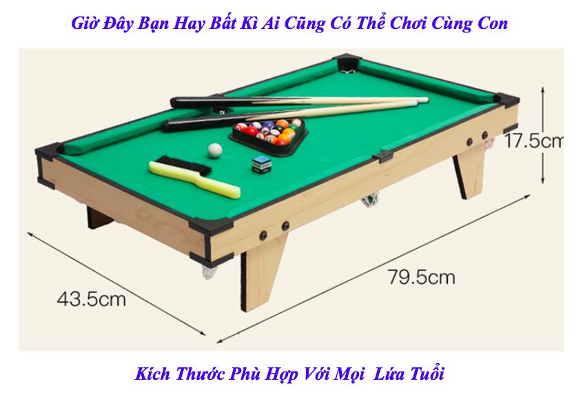 Smart1688 Bàn Bi-da Hollywood cho bé Yểu