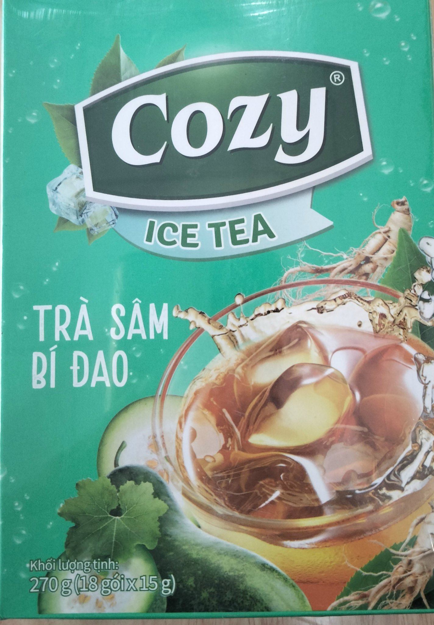 Trà cozy ice sâm bí đao 270g