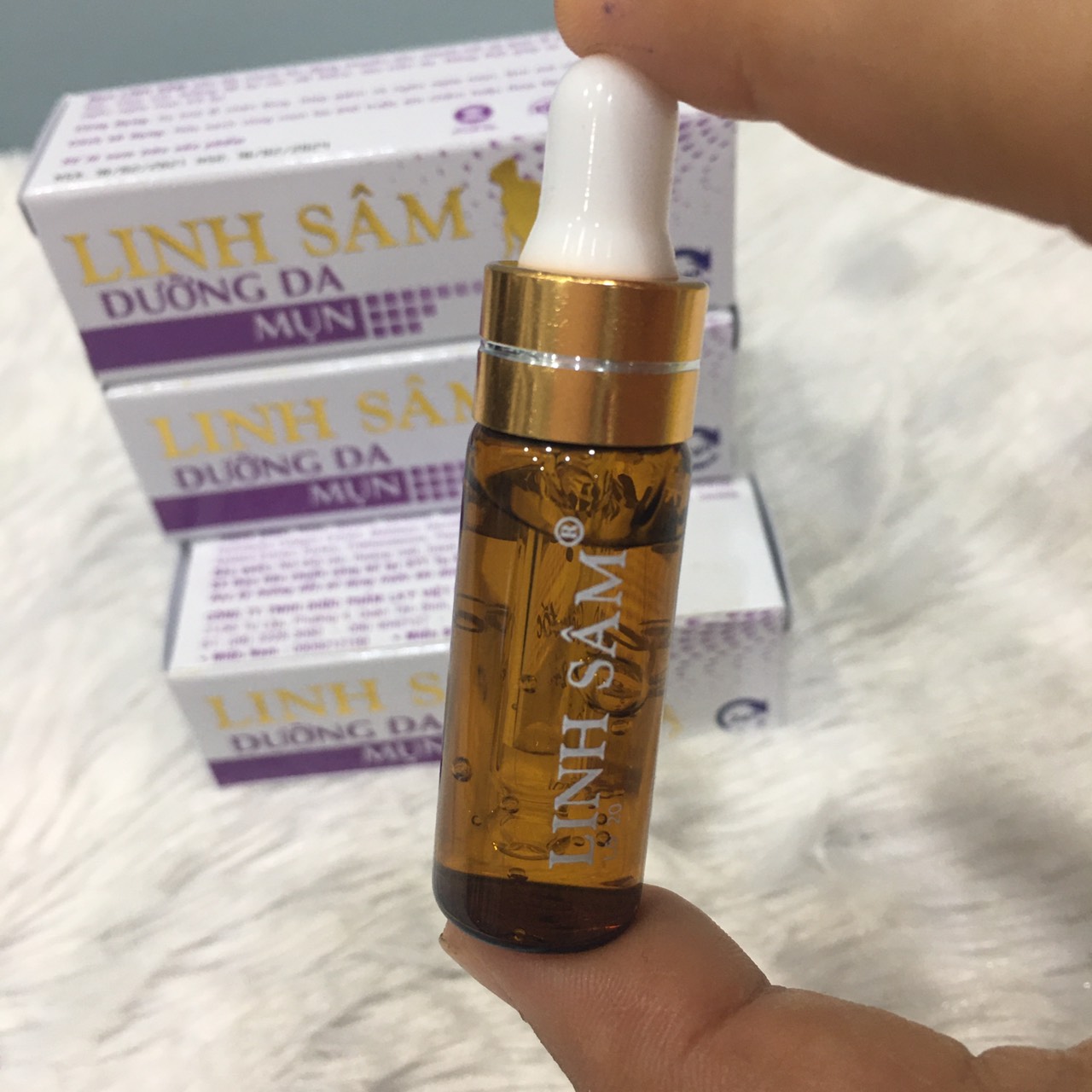 Mụn siêu tốc 24h Linh Sâm 5ml