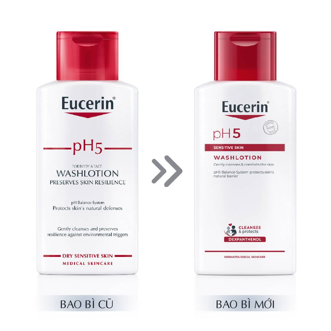 Sữa Tắm EUCERIN PH5 WASHLOTION Cho Da Cơ Thể Nhạy Cảm