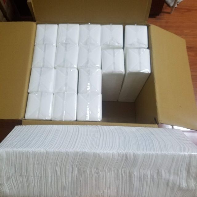 Khăn Cây Lau Mặt Spa loại 1 ( 200 tờ/cây)