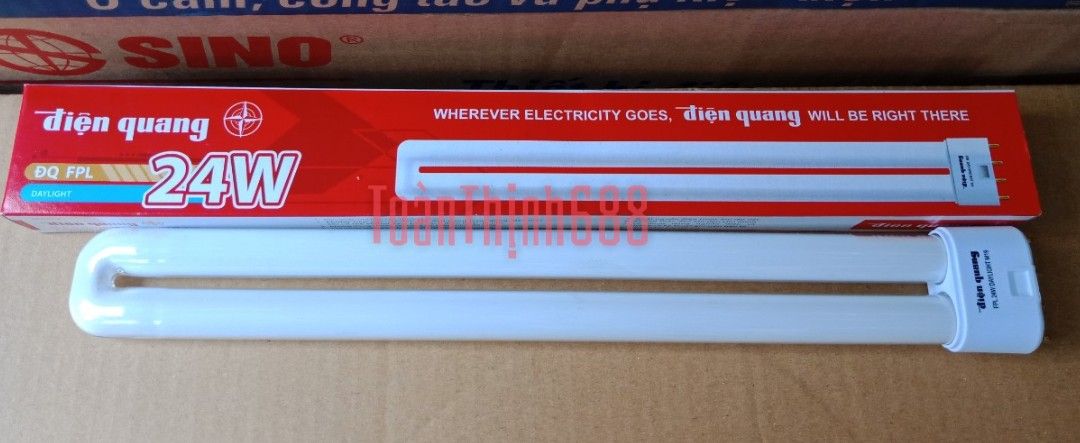[HCM]bóng đèn compact doublewing điện quang
