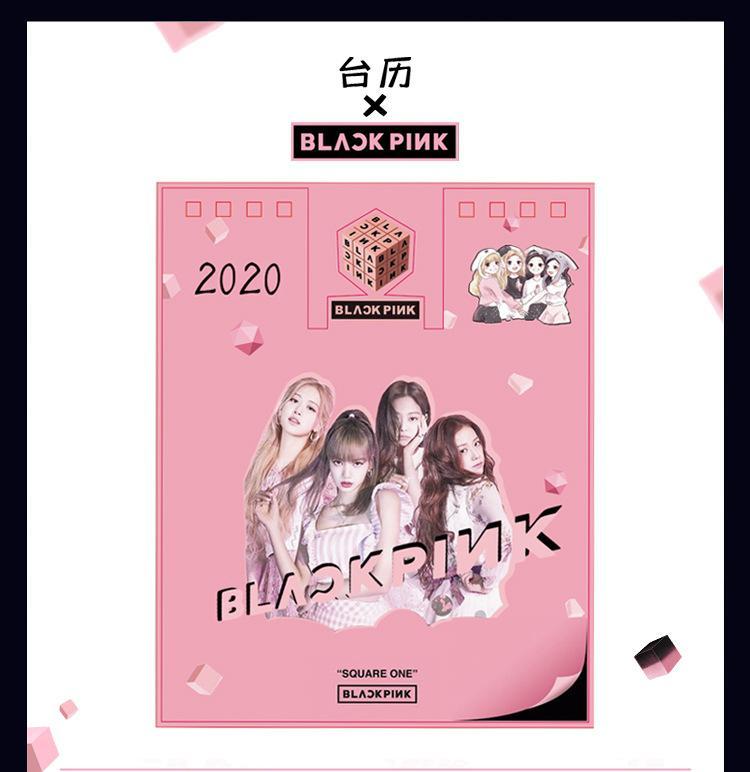 Lịch để bàn Blackpink 2020